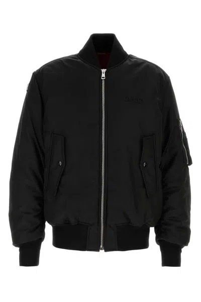 Shop Gucci Jackets In Black