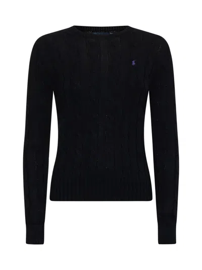 Shop Polo Ralph Lauren Sweaters In Black