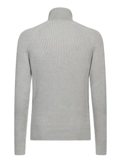 Shop Zanone Knitwear In Grey