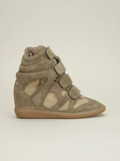 Shop Isabel Marant 'bekett' Hi-top Sneaker