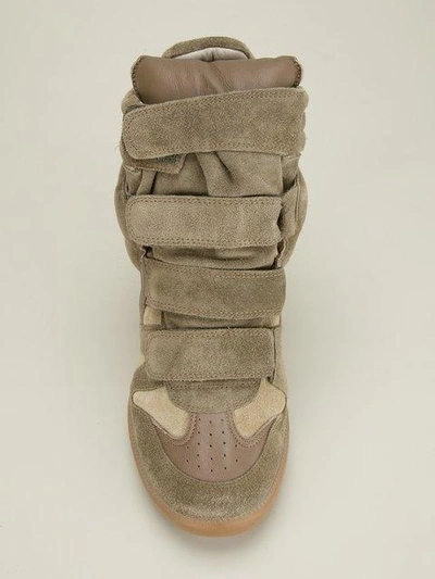 Shop Isabel Marant 'bekett' Hi-top Sneaker