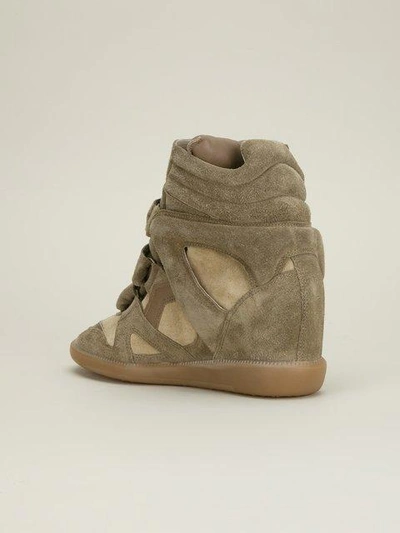 Shop Isabel Marant 'bekett' Hi-top Sneaker