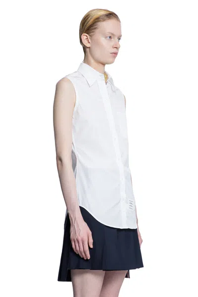Thom Browne Woman White Shirts In White
