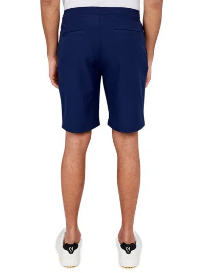 Construct Con.struct Solid Drawstring Performance Shorts In Navy
