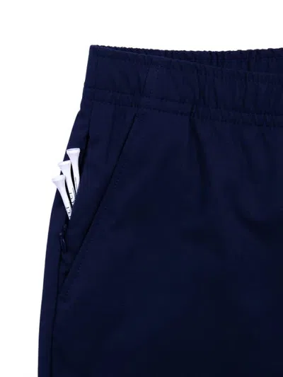 Construct Con.struct Solid Drawstring Performance Shorts In Navy