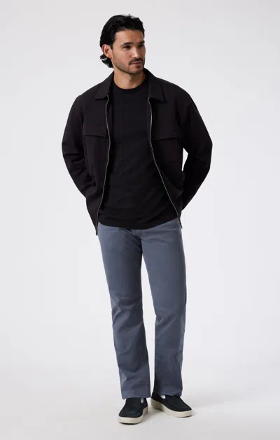 Mavi Zach Straight Leg In Indigo Casual Twill In Dark Blue