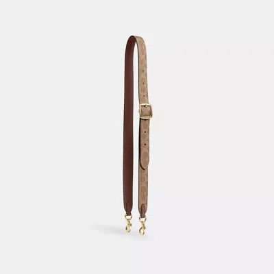 COACH OUTLET REVERSIBLE STRAP IN SIGNATURE CANVAS 