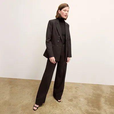 M.m.lafleur The Kati Jacket - Flex Suiting In Black