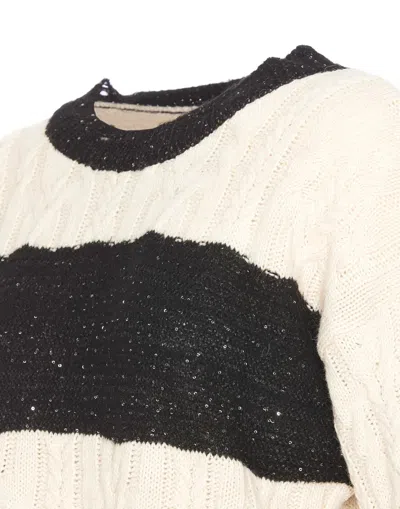 Shop Le Volière Sweaters In Black