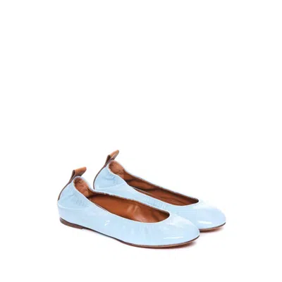 Lanvin Patent Leather Ballerina Flats