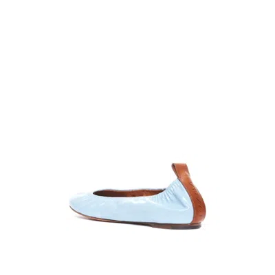 Lanvin Patent Leather Ballerina Flats