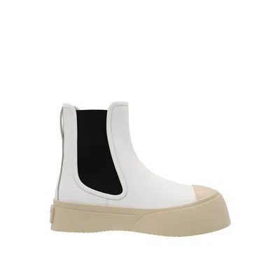 Marni Pablo Ankle Boots In Luxurious Nappa Leather
