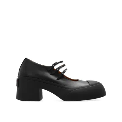 Marni Black T-bar Mary Jane Pablo Heels