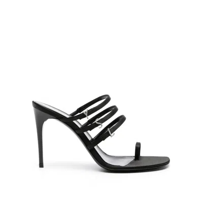 Saint Laurent Jerry 95mm Satin Mules