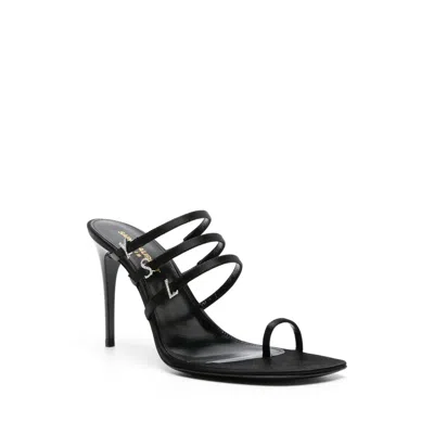 Saint Laurent Jerry 95mm Satin Mules