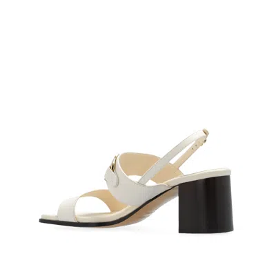Ferragamo Lou 55 Slingback Sandals In Calf Leather