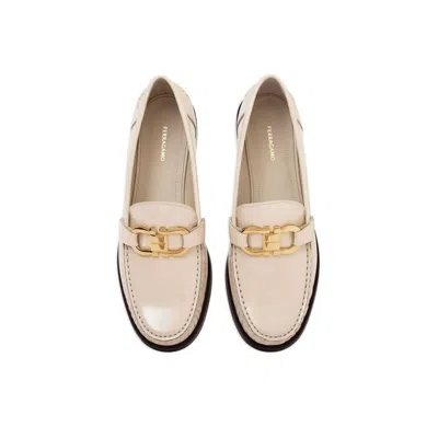 Ferragamo Maryan Patent Gancini Bit Loafers
