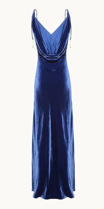 Anna October Jules Satin Maxi Slip Dress