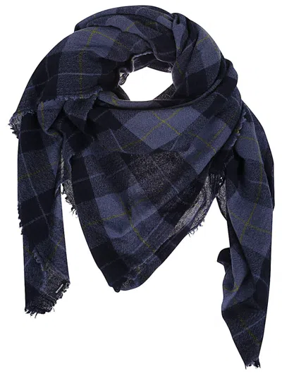 APUNTOB APUNTOB TARTAN CASHMERE SCARF 