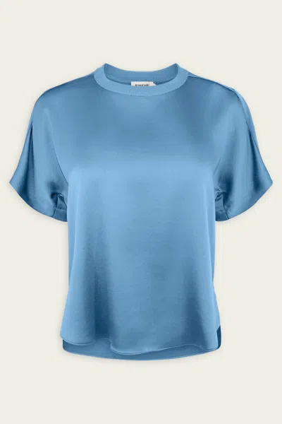 Simkhai Addy Knit Back T-shirt In Celestial