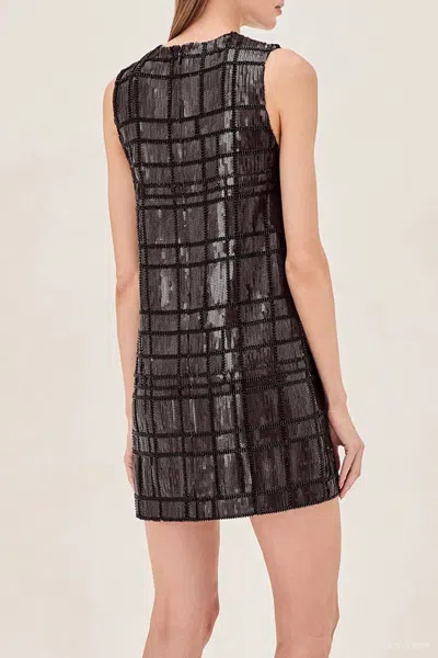Alexis Emani Short Dress In Black