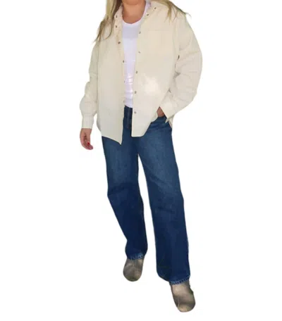 Olivaceous Scotty Jacket In White In White