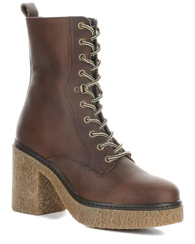 Bos. & Co. Panda Waterproof Leather Boot In Brown