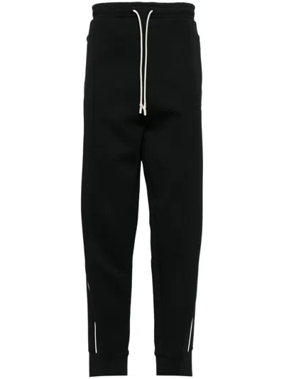 Shop Hugo Boss Men's Hadiko 1 Thick Cotton Track Pants, Black