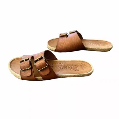 Blowfish Women's Gennah Rope Slide Sandals In Arabian Sand Dyecut In Multi