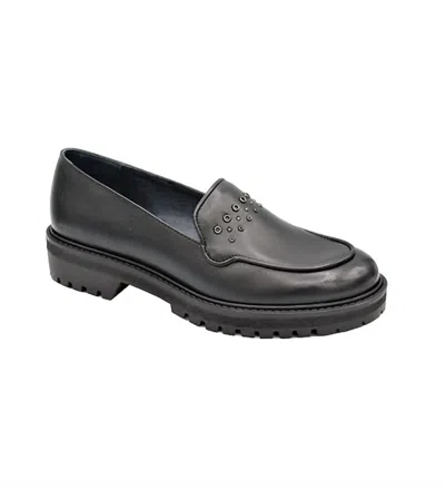 Eric Michael Women's Rumer Loafer - Medium In Black In Black