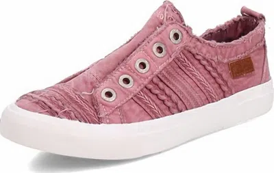 Blowfish Women's Parlane Canvas Sneakers In Acai Color Washed In Multi