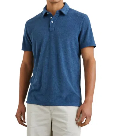 Rails Rhen Polo Shirt In Ensign Blue In Multi