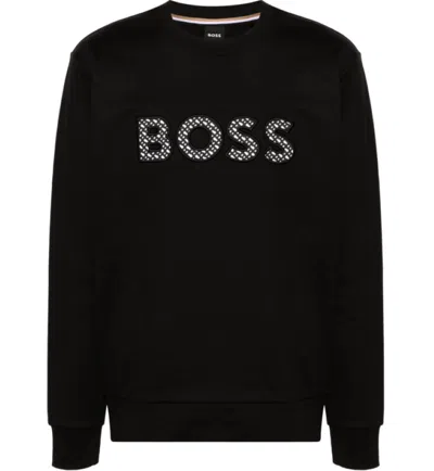 Hugo Boss Boss Sweatshirts In Black