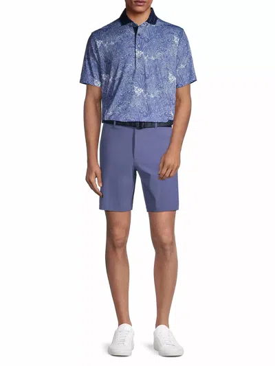 Greyson Clothiers Hidden Truth Graphic Polo Shirt In Falcon In Brown