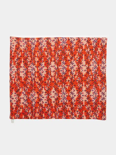 Gregory Parkinson Block-printed Cotton Reversible Placemats (set Of 4)