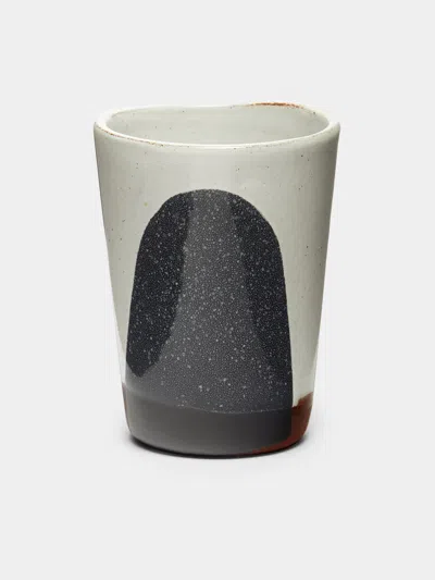 Silvia K Ceramics Hand-glazed Terracotta Beakers (set Of 4)  Abask Gift Set