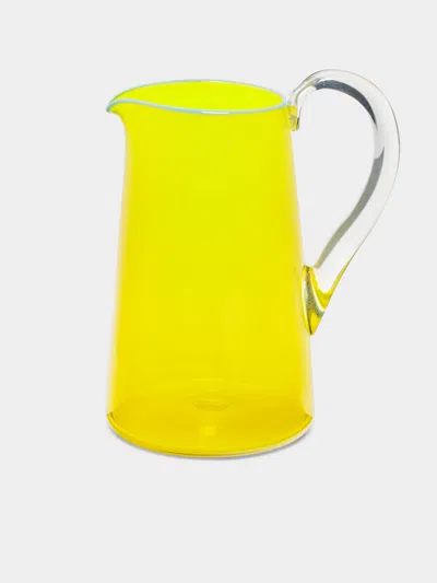 Gather Miami Hand-blown Glass Jug  Abask Luxury Gift