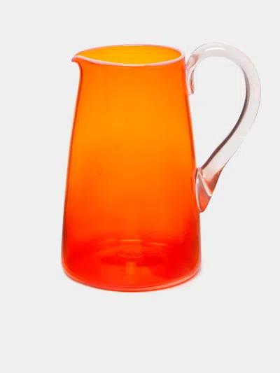 Gather Miami Hand-blown Glass Jug  Abask Luxury Gift