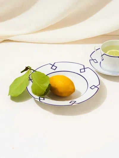 Emilia Wickstead Naples Porcelain Soup Bowl  Abask Luxury Gift