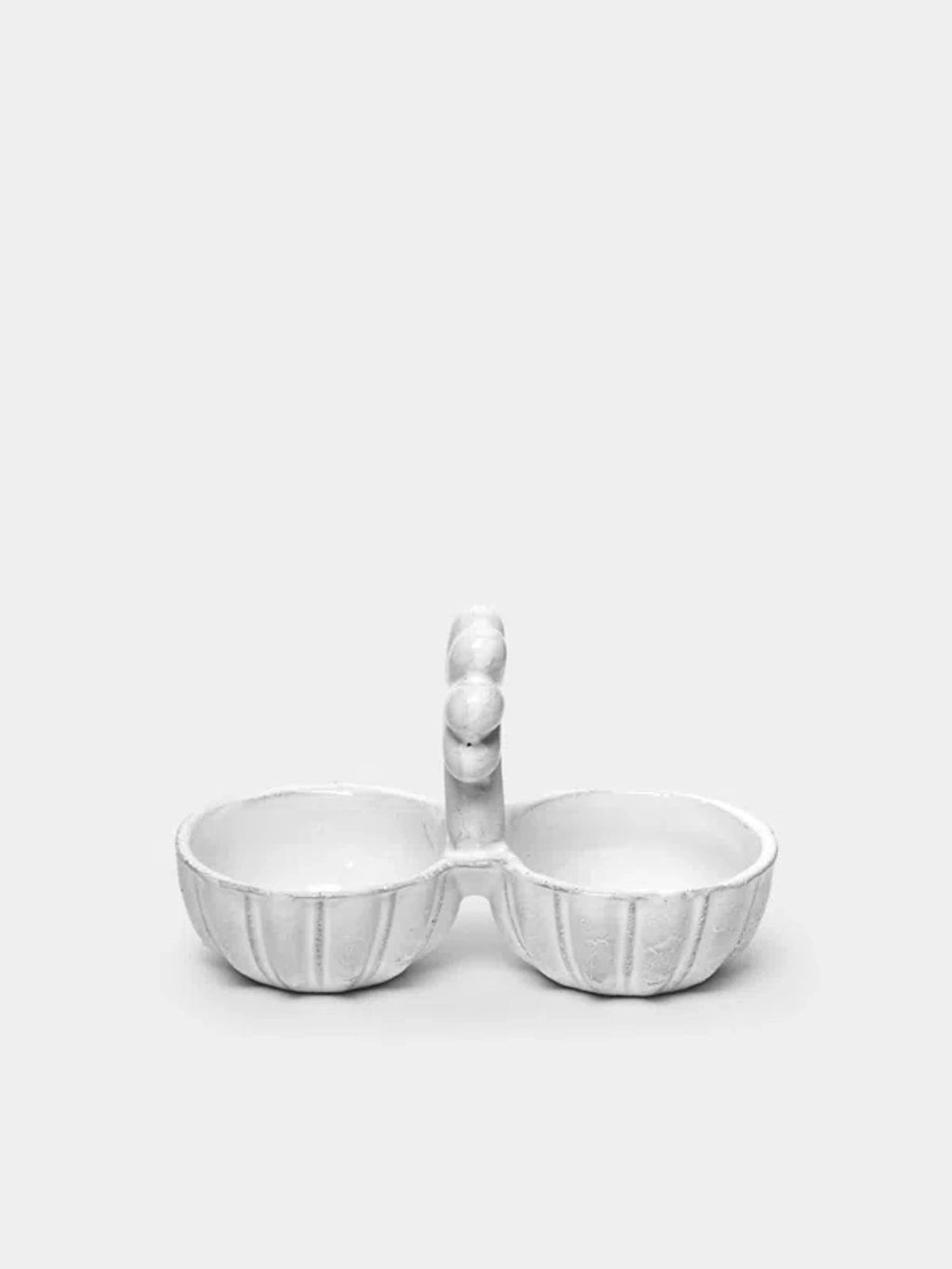 Astier De Villatte Clover Hand-glazed Ceramic Salt And