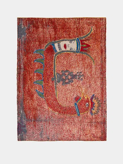 Saved Ny Red Queen Cashmere King-size Bedspread  Abask Luxury Gift