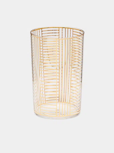 Lobmeyr Series B Hand-painted Crystal Water Tumbler  Abask Luxury Gift