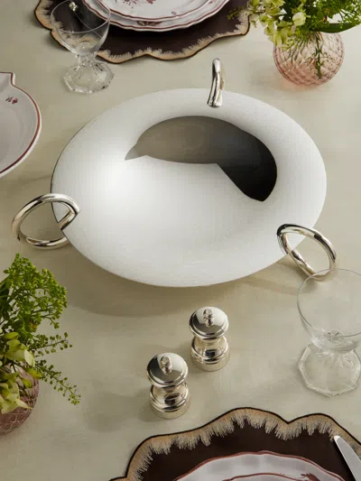 Christofle Vertigo Silver-plated Table Centrepiece