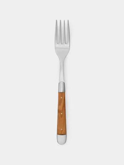 Forge De Laguiole Olive Wood Table Forks (set Of 6)