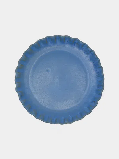 Perla Valtierra Hand-glazed Ceramic Dinner Plates (set Of 4)  Abask Gift Set