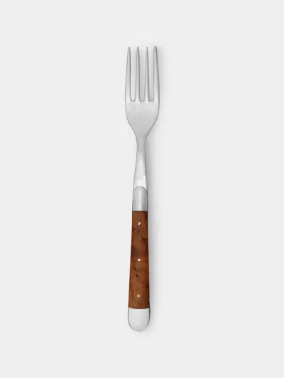 Forge De Laguiole Thuya Wood Table Forks (set Of 6)