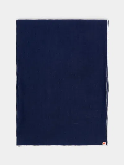 Madre Linen Hand-dyed Linen Contrast-edge Tablecloth  Abask Luxury Gift