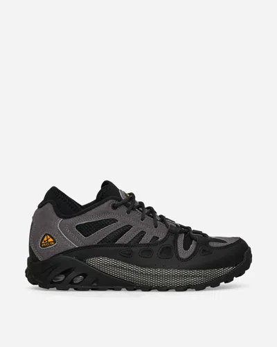 Nike Ferragamo Black Leather Vanna I Ballerinas In Multicolor