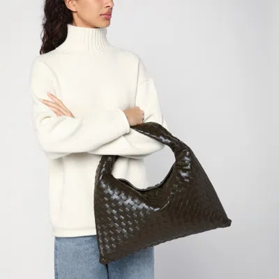 Bottega Veneta Womens Fondant Intrecciato-weave Medium Leather Hobo Bag In Green