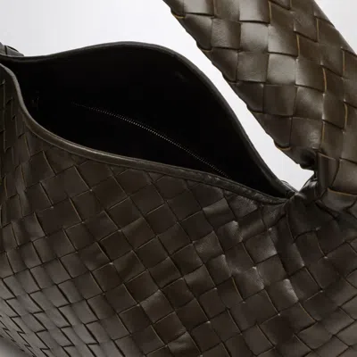 Bottega Veneta Womens Fondant Intrecciato-weave Medium Leather Hobo Bag In Green